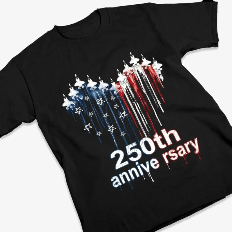 Unisex T-shirt, Premium T-shirt, Hoodie - America 250th Anniversary Gifts For Men And Women - United We Stand