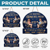 Letrero De Madera Personalizado – Regalo De Aniversario De Boda Personalizado Para Esposo Y Esposa, Para Él Y Para Ella – Juntos Es Nuestro Lugar Favorito