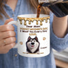 Custom 3D Inflated Effect Printed Mug - Personalized Mother's Day Birthday Gifts For Dog Lovers, Dog Mom - I Woof You Fur-ever