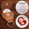 Custom Pocket Hug - Personalized Baby Shower, Gender Reveal Gifts For New Moms, Wife, Daughter - Tiny Kicks, Endless Love