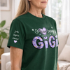 Custom Unisex T-Shirt With Design On Sleeve - Personalized Mother's Day Birthday Gifts For Mom, Grandma - Grandma Life, Best Life