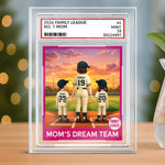 Custom Rectangle Shaped Acrylic Plaque - Personalized Mother's Day Gifts For Mom, Grandma - Just One More Game Mom