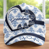 Custom Hat, All Over Print Classic Cap - Personalized Mother's Day Birthday Gifts For Mom, Grandma - My Dear Grandma