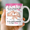 Custom 3D Inflated Effect Printed Mug - Personalized Mother's Day Anniversary Wedding Gifts For Husband And Wife, Him And Her - Married My Favorite Person