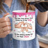 Custom 3D Inflated Effect Printed Mug - Personalized Mother's Day Anniversary Wedding Gifts For Husband And Wife, Him And Her - Married My Favorite Person