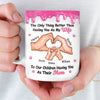 Custom 3D Inflated Effect Printed Mug - Personalized Mother's Day Anniversary Wedding Gifts For Husband And Wife, Him And Her - Married My Favorite Person