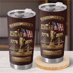 Custom Tumbler - Personalized America 250th Anniversary Gifts For Women, Men - Still Standing Strong