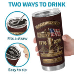 Custom Tumbler - Personalized America 250th Anniversary Gifts For Women, Men - Still Standing Strong