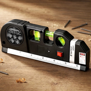 Custom Laser Level Tool - Personalized Father's Day Birthday Gifts For Dad, Grandpa - A Lifetime Of Love And Strength