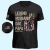 Custom Unisex T-Shirt With Design On Sleeve - Personalized Father's Day Birthday Gifts For Dad, Grandpa - My Era Begins