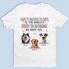 Custom Unisex T-shirt, Premium T-shirt, Hoodie - Personalized Mother's Day Birthday Gifts For Dog Lovers, Dog Dad And Mom - Celebrating The Queen Of Cuddles