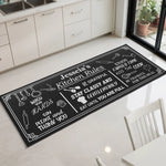 Custom Runner Rug - Personalized Birthday Gifts For Women, Men - Kitchen Full Of Love And Joy