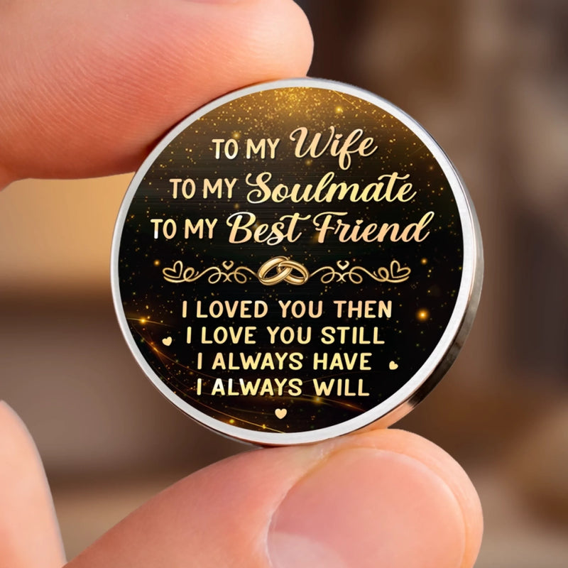 Custom Pocket Hug - Personalized Mother's Day Anniversary Wedding Gifts For Husband And Wife, Him And Her - Hug From Me To You