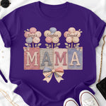 Custom Unisex T-shirt, Premium T-shirt, Hoodie - Personalized Mother's Day Birthday Gifts For Mom, Grandma - Sweet Blooms On Repeat