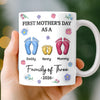 Custom 3D Inflated Effect Printed Mug - Personalized Mother's Day, Baby Shower, Gender Reveal Gifts For New Moms, Wife, Daughter - Our Little Family
