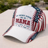 Custom Hat, All Over Print Classic Cap - Personalized Mother's Day, Father's Day Gifts For Mom, Grandma - Favorite Players Call Me Mama
