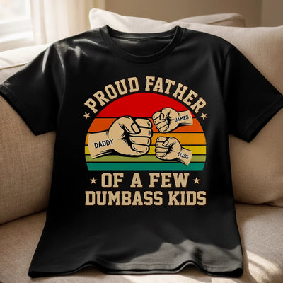 Custom Unisex T-shirt, Premium T-shirt, Hoodie - Personalized Father's Day Birthday Gifts For Dad, Grandpa - Dad My Everyday Hero