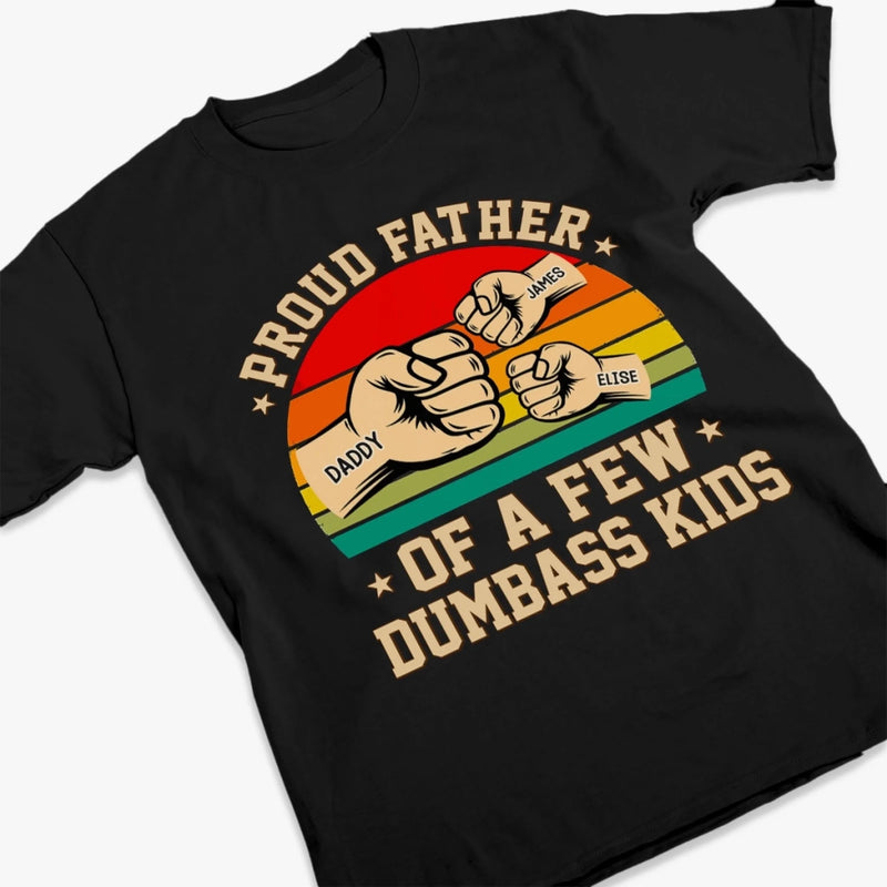 Custom Unisex T-shirt, Premium T-shirt, Hoodie - Personalized Father's Day Birthday Gifts For Dad, Grandpa - Dad My Everyday Hero