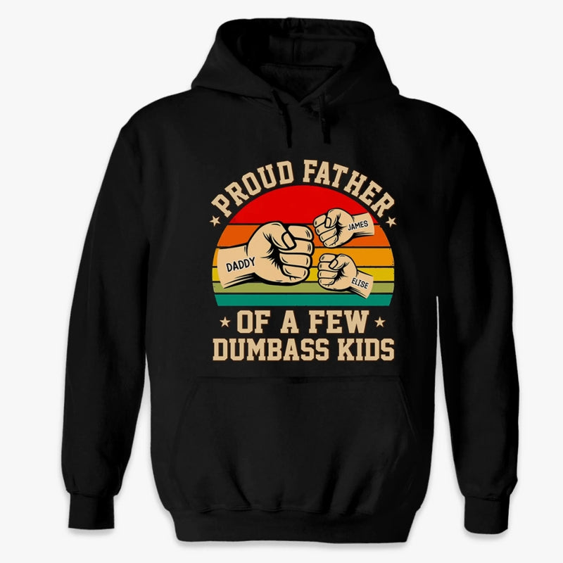 Custom Unisex T-shirt, Premium T-shirt, Hoodie - Personalized Father's Day Birthday Gifts For Dad, Grandpa - Dad My Everyday Hero