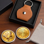 Custom Pocket Hug - Personalized Anniversary Wedding Gifts For Husband And Wife, Him And Her - Love Grows Stronger Together