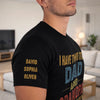 Custom Unisex T-Shirt With Design On Sleeve - Personalized Father's Day Birthday Gifts For Dad, Grandpa - Made Of Steel
