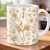 Custom 3D Inflated Effect Printed Mug - Personalized Mother's Day Gifts For Mom, Grandma - Together Is Her Favorite Place