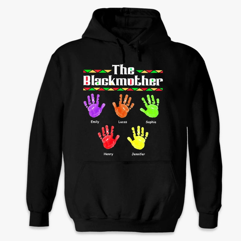 Custom Unisex T-shirt, Premium T-shirt, Hoodie - Personalized Mother's Day Birthday Gifts For Mom, Grandma - The Queen Of Our Hearts