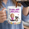 Custom 3D Inflated Effect Printed Mug - Personalized Mother's Day Birthday Gifts For Dog Lovers, Dog Dad And Mom - Besties With Paws Forever