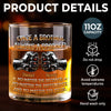 Custom Whiskey Glass - Personalized Birthday Gifts For Brother - Brothers Always Got Your Back