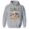 Custom Unisex T-shirt, Premium T-shirt, Hoodie - Personalized Mother's Day Gifts For Dog Lovers, Dog Dad And Mom - Officially Mom’s Biggest Fans