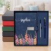 Custom Birth Month Flower Notebook Set - Personalized Birthday Gifts For Besties, Sisters, BFF, Family, Yourself - Be Proud Of Who You Are