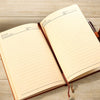 Custom PU Leather Notebook -  Personalized Graduation Gifts For Him, Her - Hard Work Paid Off