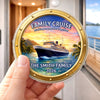 Custom Cruise Ship Door Magnet - Personalized Summer Vacation And Travel Gifts For Mom, Dad, Brother, Sister, Kids - Making Waves With The Ones We Love