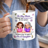 Custom 3D Inflated Effect Printed Mug - Personalized Mother's Day Gifts For Mom - You Are The Luckiest Mom In The World