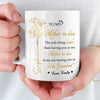 Custom Mug - Personalized Mother's Day Gifts For Mother-In-Law - First Family By Love, Now Grandma By Heart