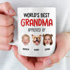 Custom Photo Mug - Personalized Mother's Day, Baby Shower, Gender Reveal Gifts For New Moms, New Grandma - The Boss, The Legend, Grandma