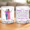 Custom Mug - Personalized Mother's Day Gifts For Mom-In-Law - For The Woman Who Means So Much