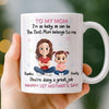 Custom Mug - Personalized Mother's Day, Baby Shower, Gender Reveal Gifts For New Moms, Wife, Daughter - She’s Already The Best Mom