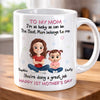 Custom Mug - Personalized Mother's Day, Baby Shower, Gender Reveal Gifts For New Moms, Wife, Daughter - She’s Already The Best Mom