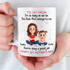 Custom Mug - Personalized Mother's Day, Baby Shower, Gender Reveal Gifts For New Moms, Wife, Daughter - She’s Already The Best Mom