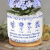 Custom Home Decor Ceramic Plant Pot - Personalized Best Friend Birthday Gifts For Women, Besties, Sisters, BFF - Sisters From The Same Garden
