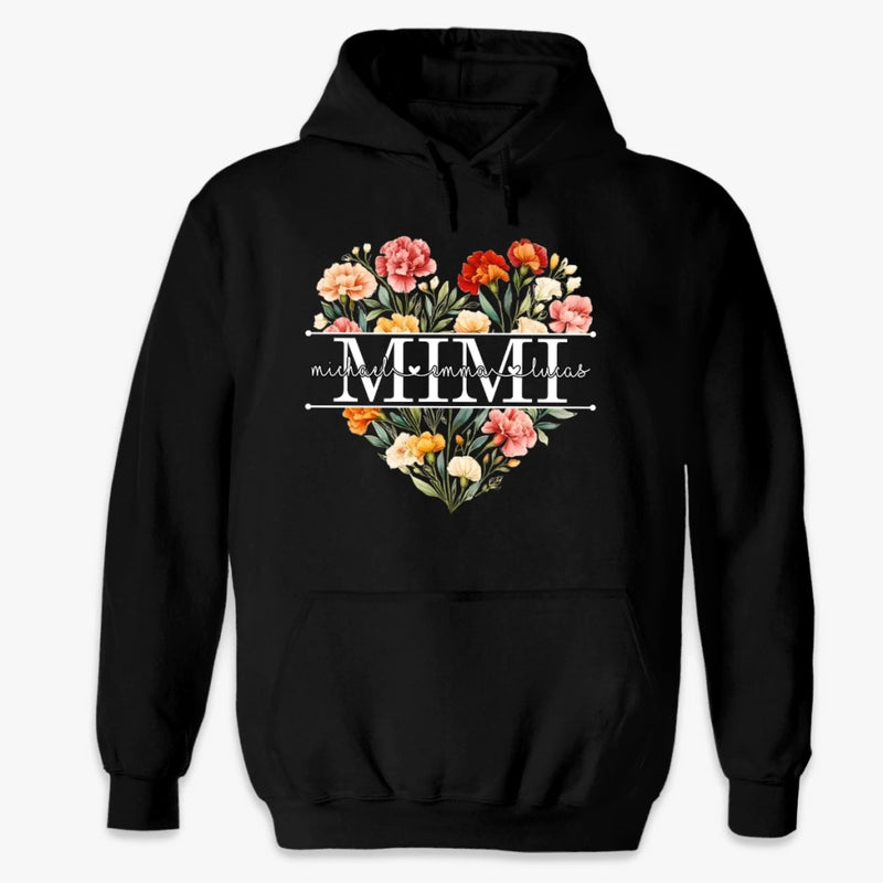 Custom Unisex T-shirt, Premium T-shirt, Hoodie - Personalized Mother's Day Birthday Gifts For Mom, Grandma - Family Is Everything
