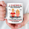 Custom 3D Inflated Effect Printed Mug - Personalized Mother's Day Gifts For Mom, Wife - Our Child Got The Best Mom Ever