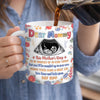 Custom Photo 3D Inflated Effect Printed Mug - Personalized Mother's Day, Baby Shower, Gender Reveal Gifts For New Moms, Wife, Daughter - Kisses From The Bump