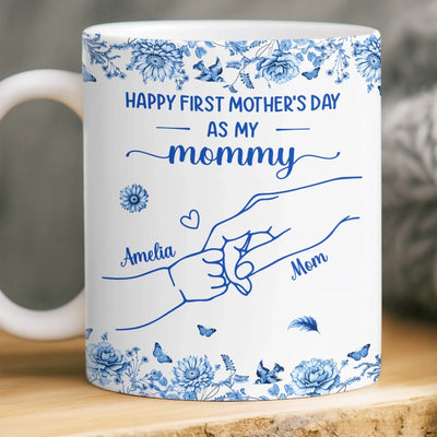 Custom Mug - Personalized Mother's Day, Baby Shower, Gender Reveal Gifts For New Moms, Wife, Daughter - Best Mom Since Day One