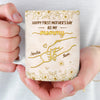 Custom Mug - Personalized Mother's Day, Baby Shower, Gender Reveal Gifts For New Moms, Wife, Daughter - Tiny Hands Big Love