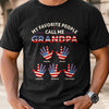 Custom Unisex T-shirt, Premium T-shirt, Hoodie - Personalized America 250th Anniversary Father's Day Birthday Gifts For Dad, Grandpa - Legendary Since Day One