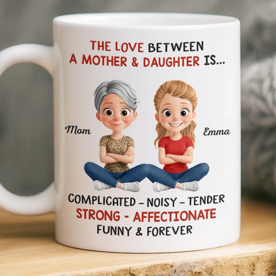 Custom Mug - Personalized Birthday Gifts For Mom, Daughter - Her First Best Friend, Forever
