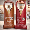 Custom Leather Wine Bag - Personalized Birthday Gifts For Besties, Sisters, BFF, Family, Yourself - Luxury Poured With Love
