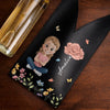 Custom Leather Wine Bag - Personalized Best Friend Birthday Gifts For Women, Besties, Sisters, BFF - Our Bond In Full Bloom